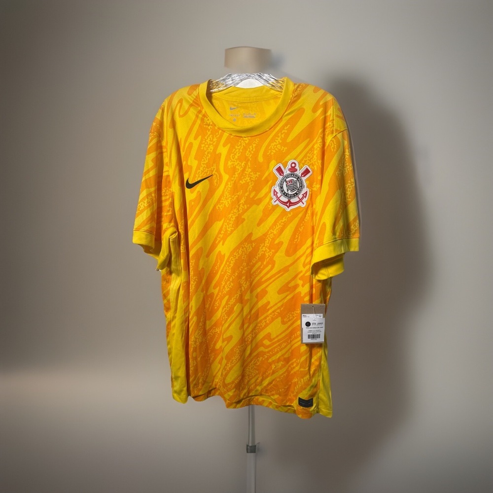 Corinthians Goalkeeper Soccer Football Jersey Shirt - Nike  2024 2025 (0889gw6)